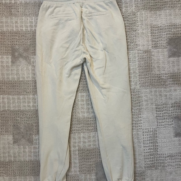 The Kooples Pants - The Kooples Cream Jogger Pants size small